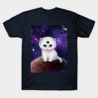 Three Eyed Space Cat T-Shirt